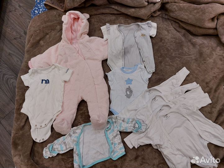 Детские вещи пакетом 50-62р (много фото)