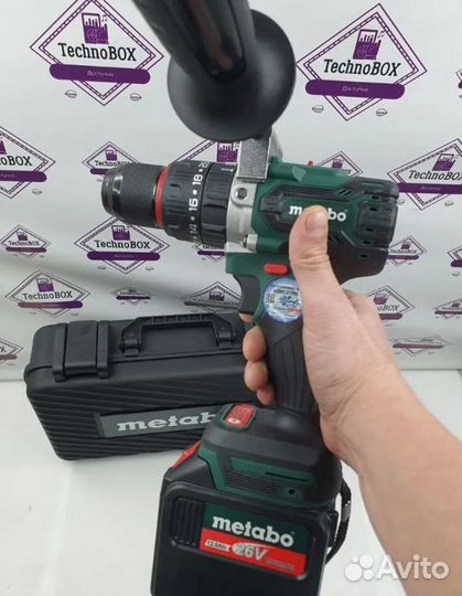 Шуруповерт для ледобура Metabo 26v 12Ah новый