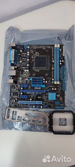 Материнская плата am3 (нерабочая)