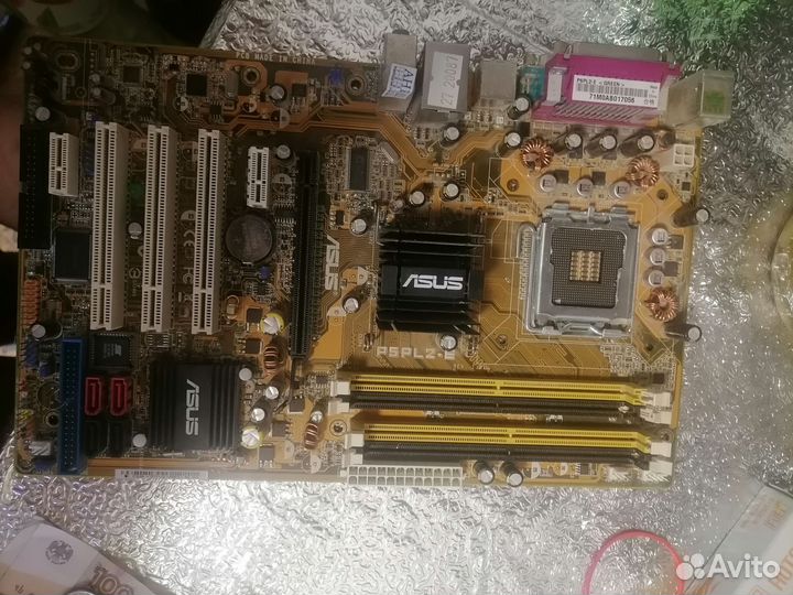 Материнская плата 775 ddr2