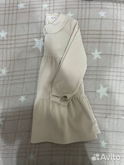 Платье детское бежевое