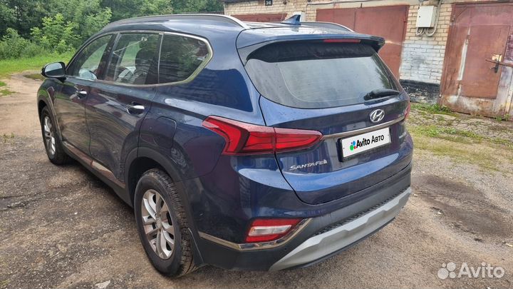 Hyundai Santa Fe 2.2 AT, 2019, 76 000 км