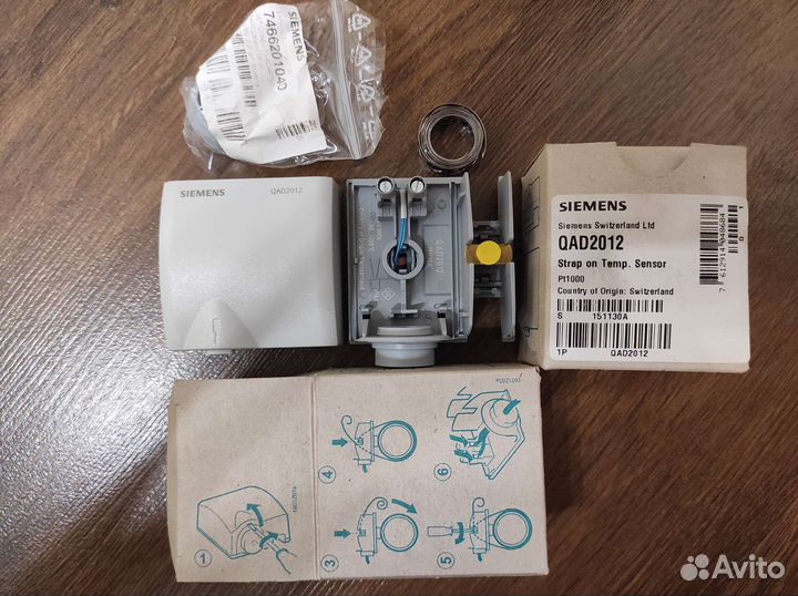 QAD2012 Датчик температуры Siemens