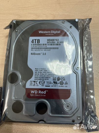 Жесткий диск WD Red 4tb