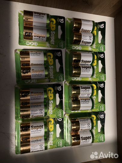 Батарейки gp super 13 A