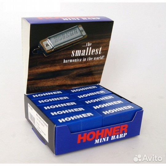 Губная гармоника уменьшенная hohner Mini Harp