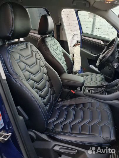 Индивидуальные авточехлы Skoda Octavia A8