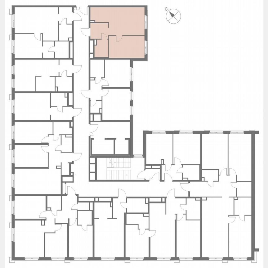 1-к. апартаменты, 40,1 м², 14/17 эт.