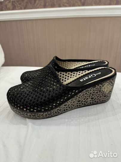 Сабо женские натуральная кожа 38 размер