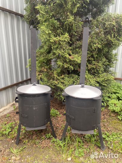 Казан с печькой 8л,10л,12л