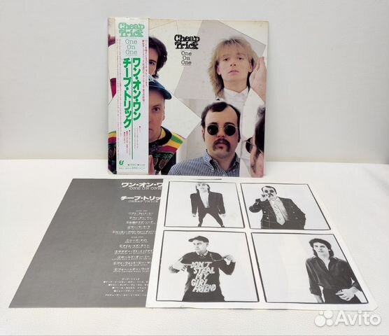 Cheap Trick - One On One LP Japan P 1982 NM