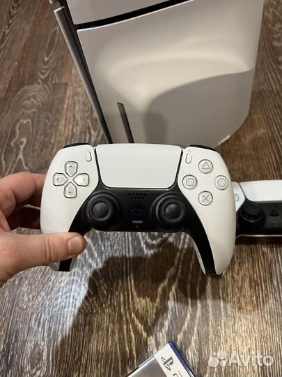 Ps5 slim два геймпада / mortal