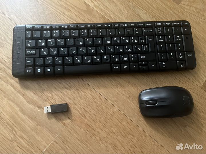 Набор клавиатура мышь Logitech