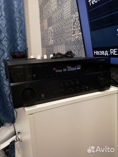 Ресивер yamaha rx-v 777 4k,Wi-Fi, AirPlay