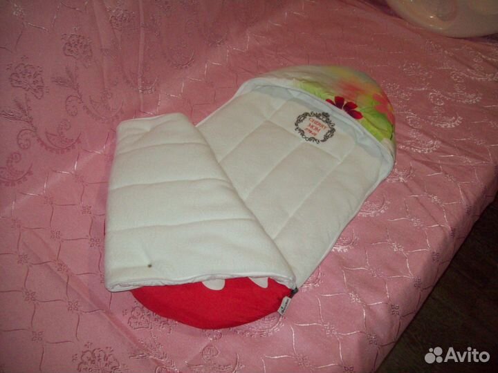 Конверт на выписку. Новый, и другие вещи для детей