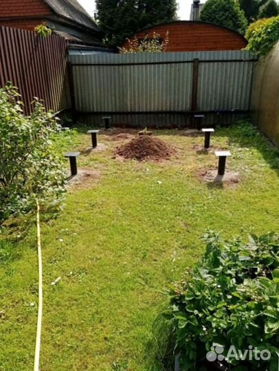 Винтовые сваи под ключ + монтаж