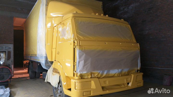 Покраска Грузовиков и Автобусов