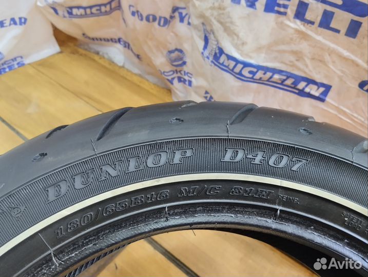 180/65/16 r16 Dunlop D407 Harley-Davidson