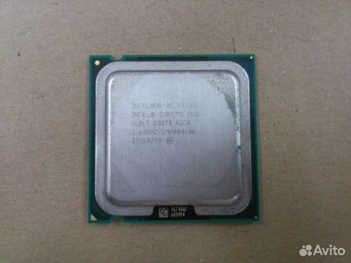 Процессор Intel Core2 Duo Processor E4700