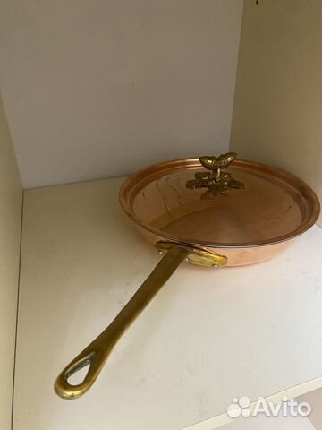 Сковорода медная ruffoni