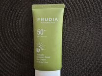 Солнцезащитный крем для лица spf 50 frudia