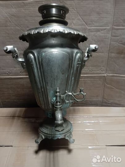 Самовар на дровах СССР 7л, литье