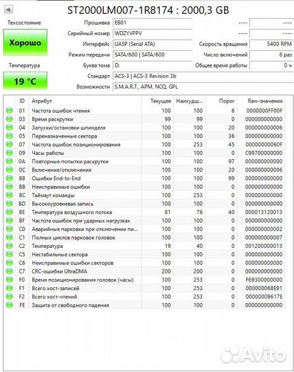 Внешний жесткий диск adata 2tb