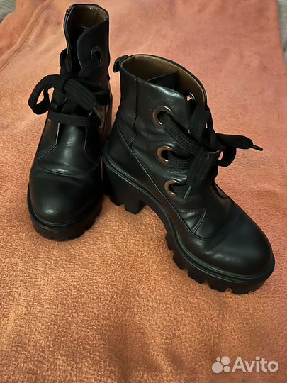Полуботинки натуральная кожа