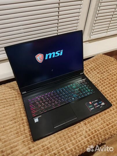 Игровой ноутбук MSI GL75 9SDK i7 9750h+1660ti+16gb