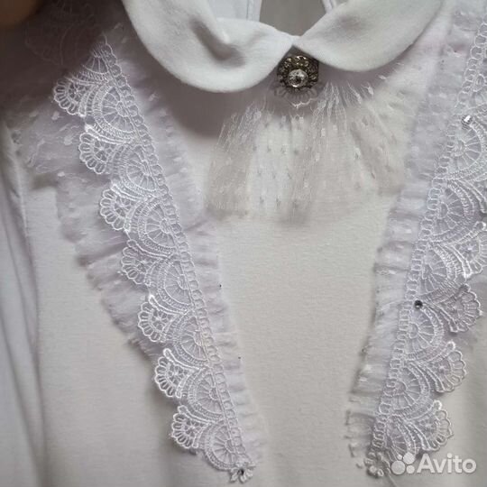 Блузка на девочку 128 134