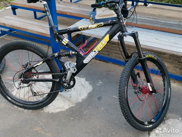 Велосипед двухподвес