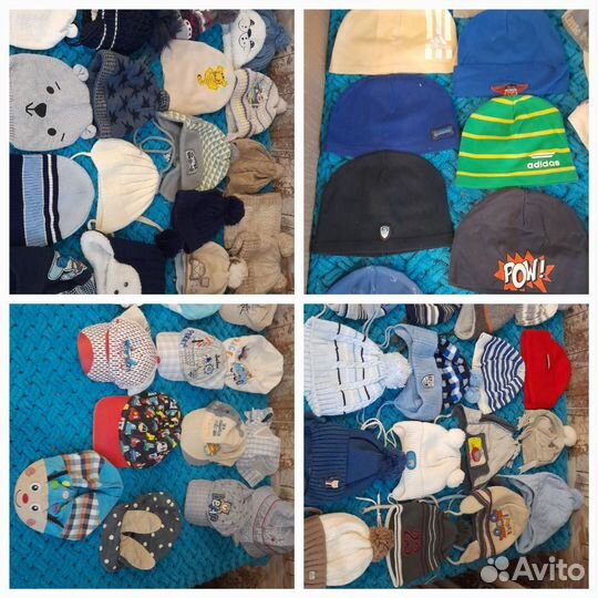 Шапочки для мальчика