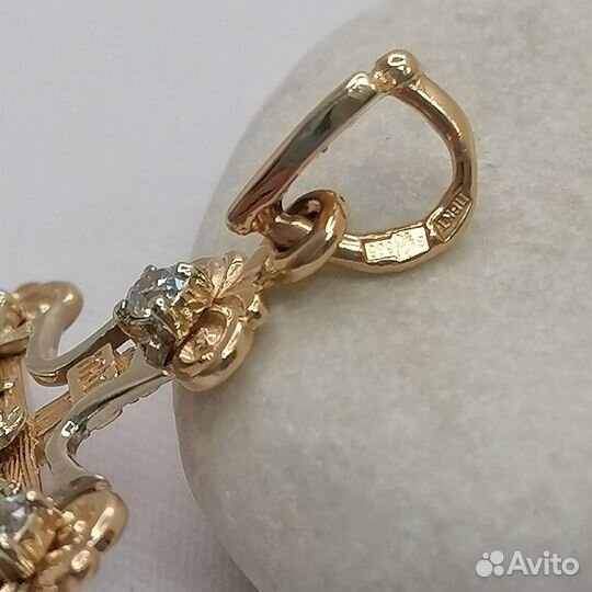 Крест золото 585 пробы № 060604