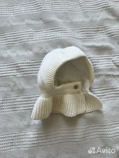 Шапочка для новорожденного зима
