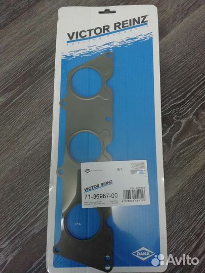 Прокладка выпускного коллектора Mercedes C280