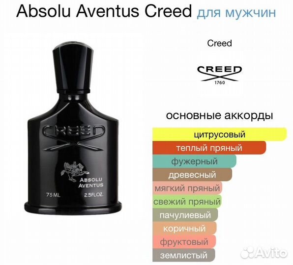 Creed Aventus Absolu 75 мл парфюм мужской духи