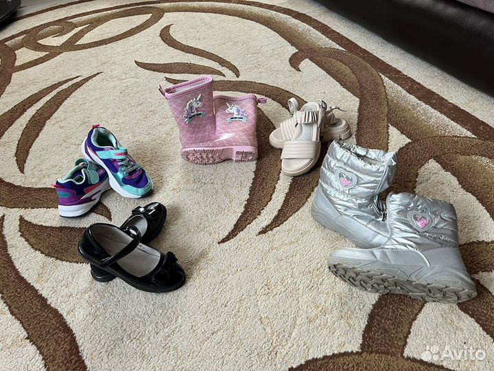 Обувь для девочки с 30 по 34 размер