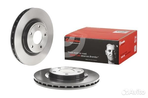 Диск тормозной передний brembo 09A63721