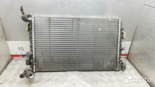 Радиатор системы охлаждения skoda fabia 2 (DVN07KA