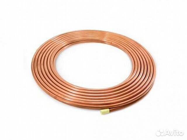 Медная труба 1/4*0,53 бухта 15 метров