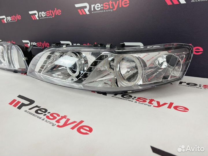 Фары Toyota Mark II 90 LED светлые U1838