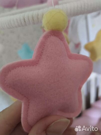 Мобиль из фетра