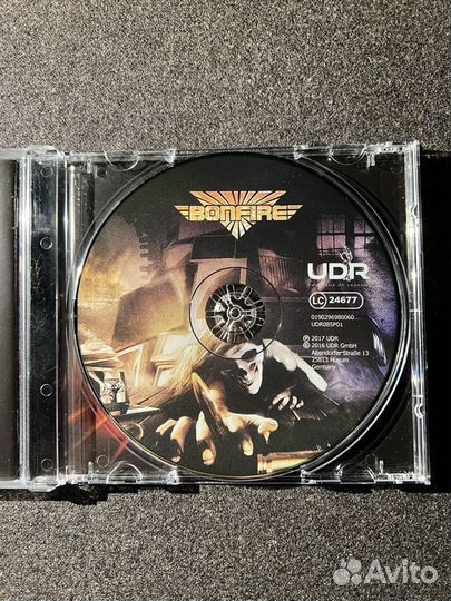 CD (rus) Bonfire - Byte The Bullet (2017)