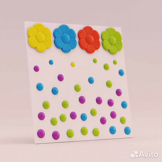 Гипсовая 3D панель 
