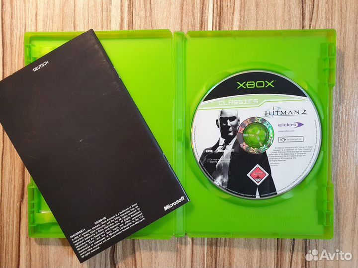 Xbox original Hitman 2 (Немец яз)