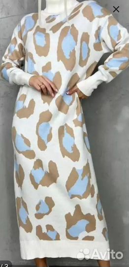 Платье теплое