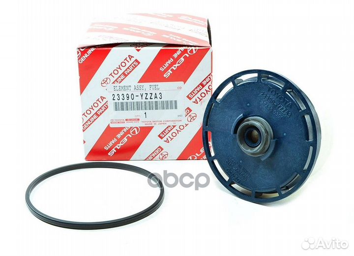 23390yzza3 toyota фильтр топливный / element assy