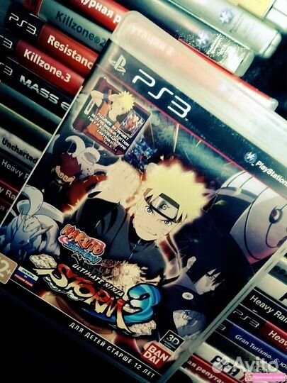 Игры на PS 3 Naruto и другие диски