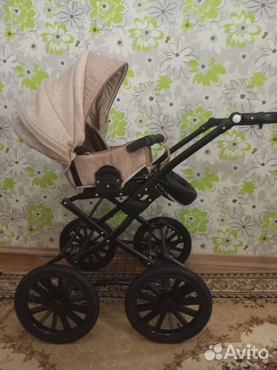 Детские коляски 2 в 1 с большими колесами