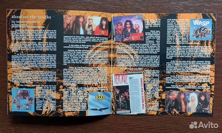 Буклет CD wasp The headless children